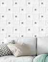 70cm*1m Ceiling Wallpaper 3D Brick Waterproof Wall Stickers Foam Self-Adchive Bedroom TV Background Wall Decoration