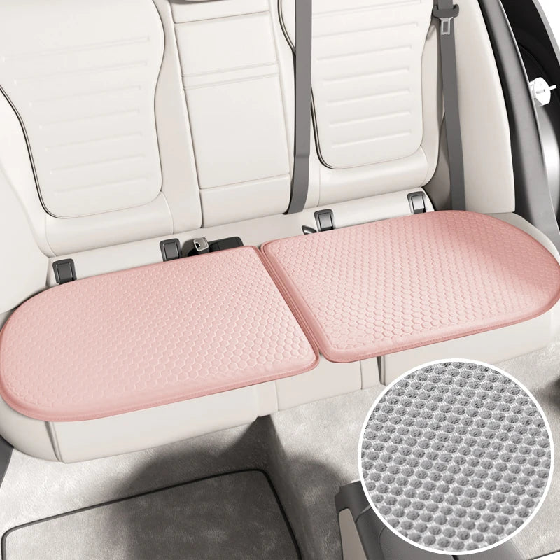 Summer Car Seat Covers TPE Cold Gel Seat Pad 3D Honeycomb Cool Seat Cushion Anti-Slip Auto Seat Covers Cooling Seat Mat