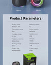 Portable Bluetooth Speaker Double Diaphragm Wireless Subwoofer Waterproof Outdoor Sound Box Stereo Music Surround