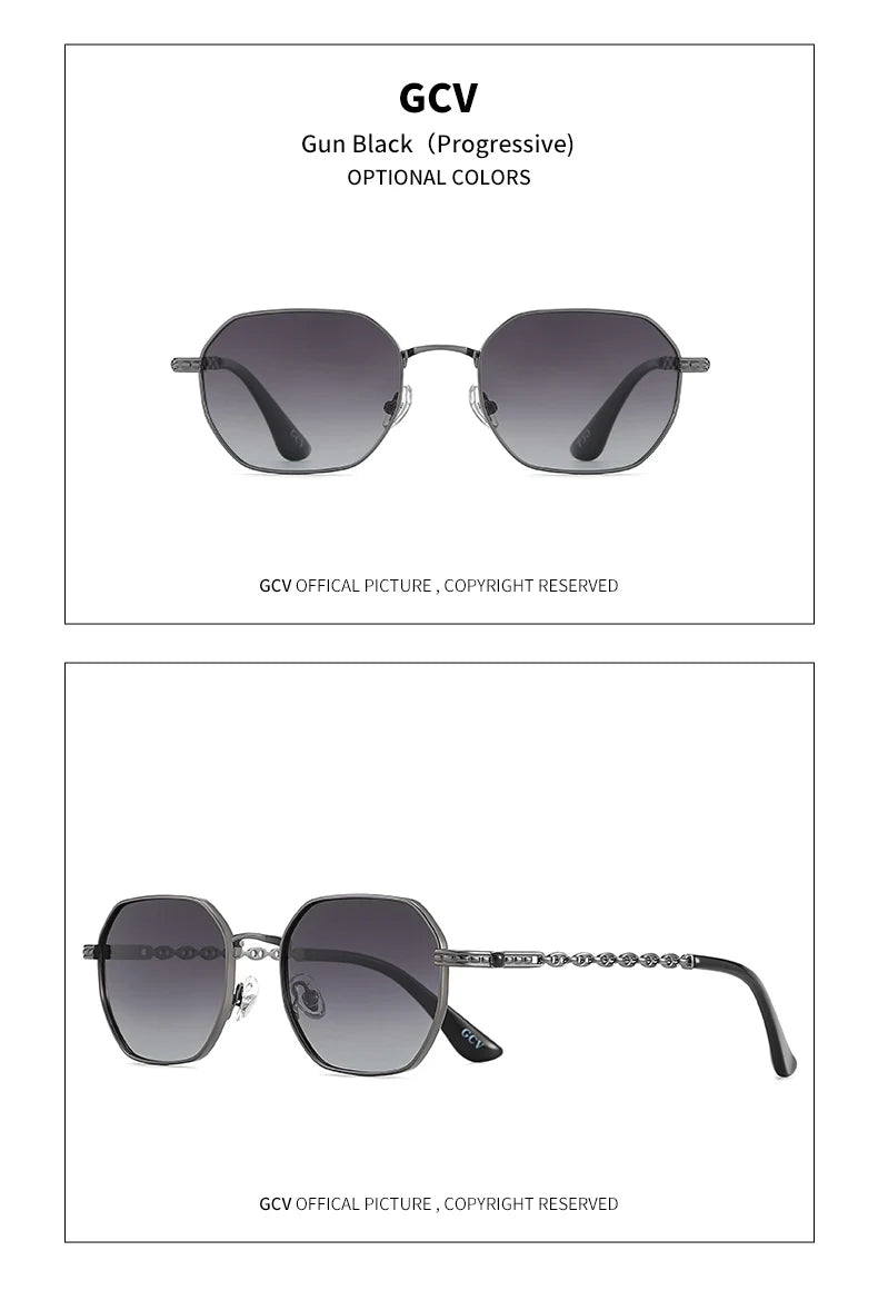 Retro Rectangle Women Polarized Sunglasses Metal Frame UV Protection Fashion Eyewear