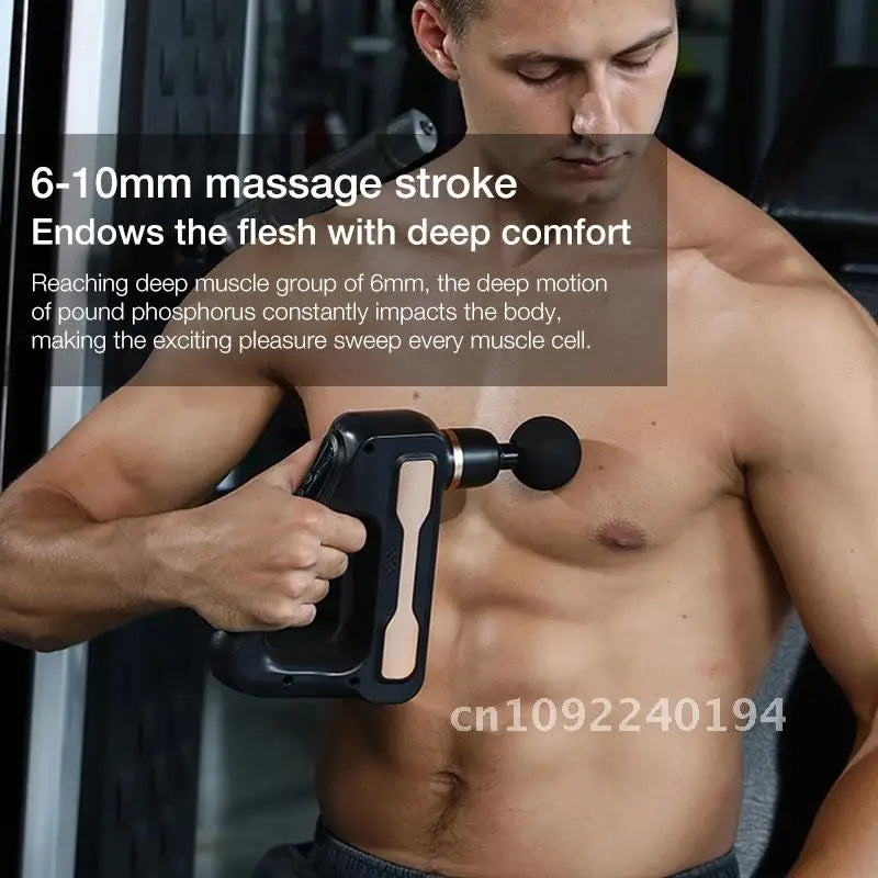 Electric Tissue  32 Level Fascia  Deep Massage Exercise Back Body Pain Sport Muscle Massager Neck Relief Relaxation