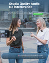 MIC-120 Wireless Lavalier Microphone with On-Board Recording for iPhone Android USB-C Devices Streaming Youtube Gaming