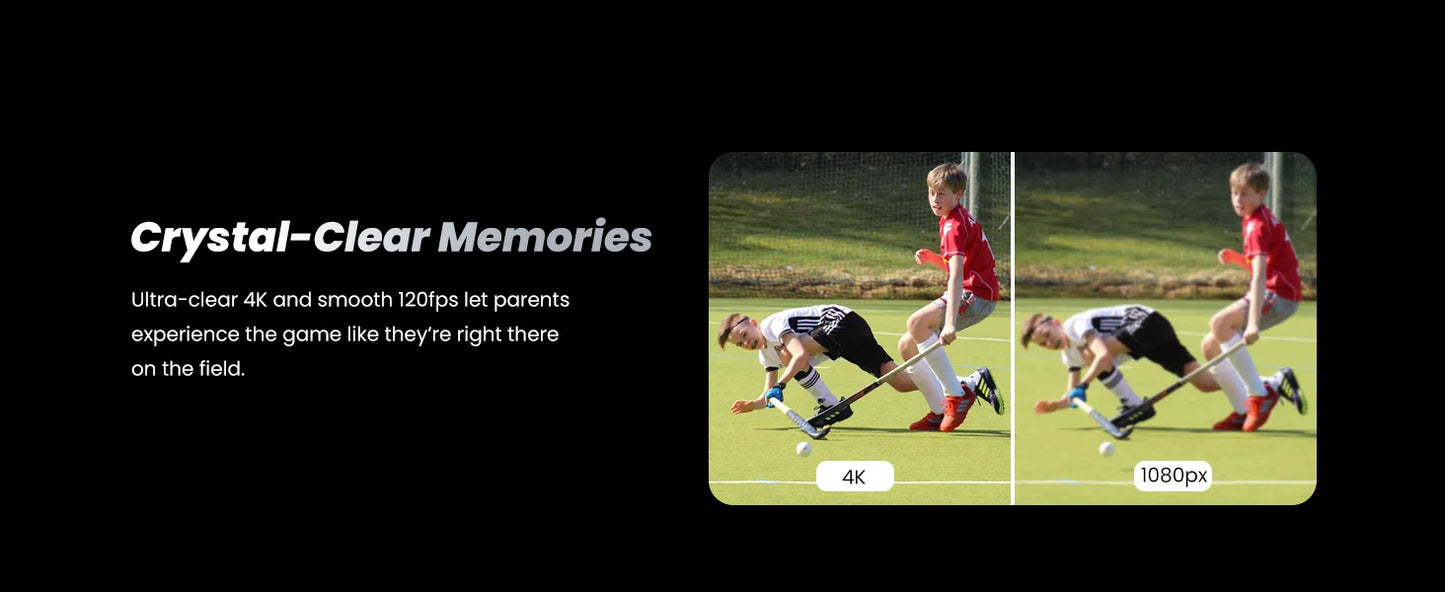 AI Auto Tracking Sports Camera 4K 60FPS Smart Team Sports Recording System