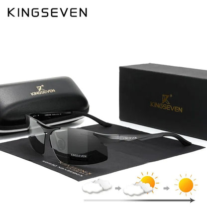 Genuine Polarized Men Aluminum Sunglasses Driving Mirror Lens Male Sun Glasses Aviation Women For Men Eyewear