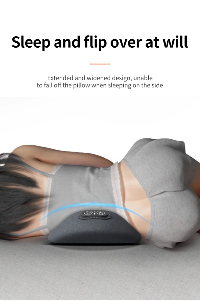 Multi functional massage Pillow for sleeping bed specific lumbar support lumbar protection lumbar support lumbar massage heating