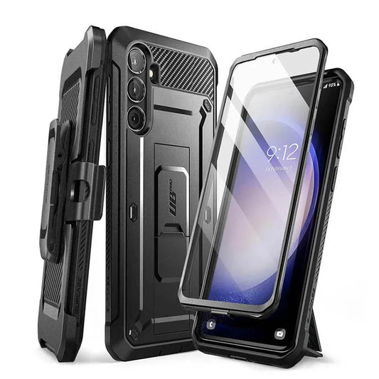 For Samsung Galaxy S23 FE Case (2023) UB Pro Full-Body Dual Layer Rugged Case WITH Built-in Screen Protector & Kickstand