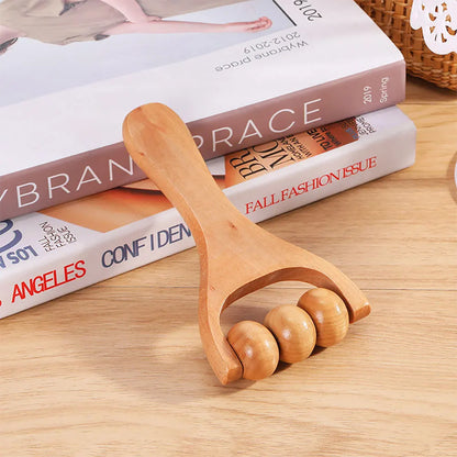 Face Massagers Gua Sha Tools Wood Therapy Meridian Massage Kit Roller Facial Lifting Masajeador Maderoterapia Scraper