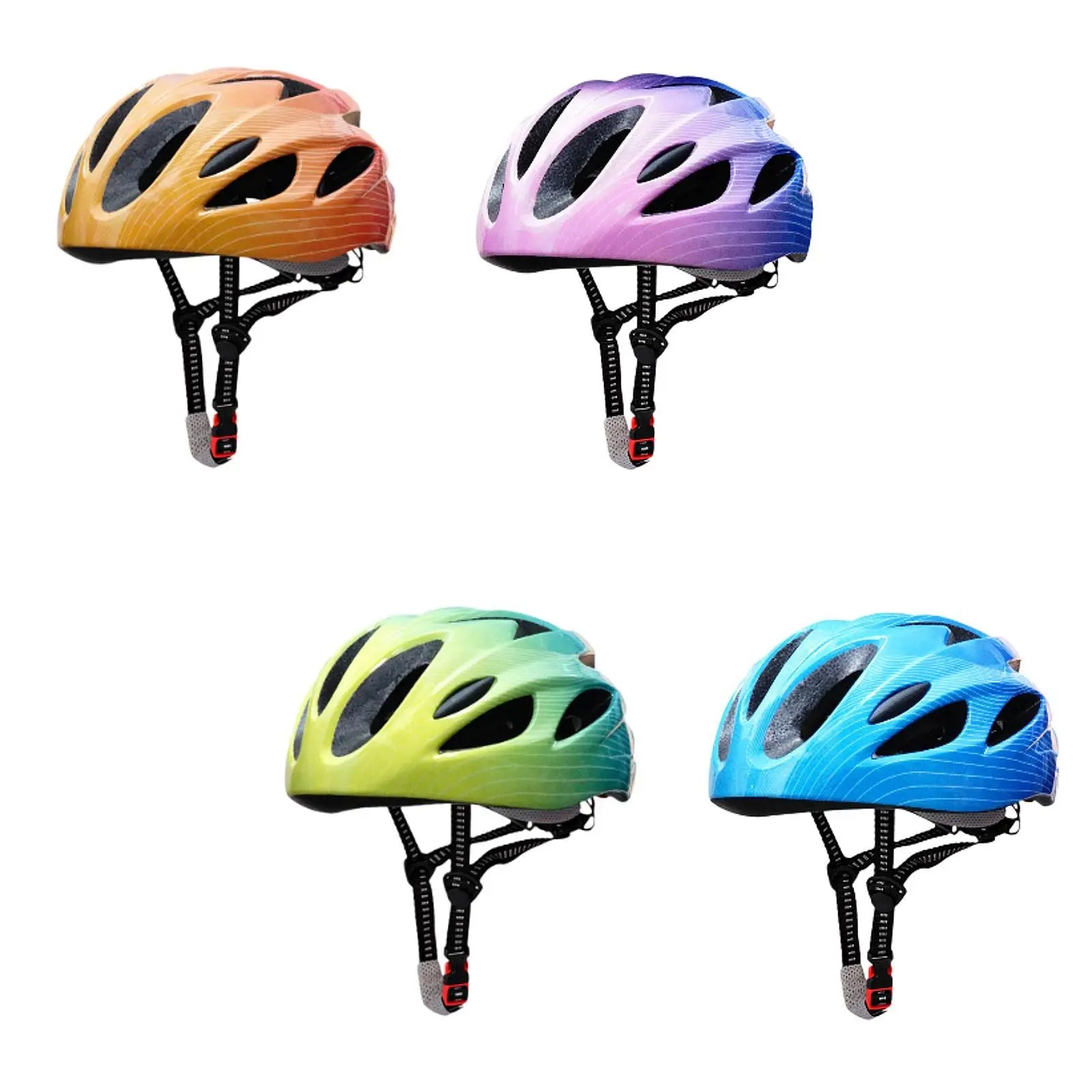 Bike Helmet Head Circumference 52cm-56cm Bicycle Helmet for Outdoor Sports Riding Rock Climbing Bicycling Roller Skating