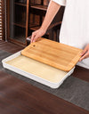 Bamboo Tea Tray Home Living Room Kungfu Tea Set Small Tea Tray Draining Dry Soaking Table Storage Wet And Dry Use