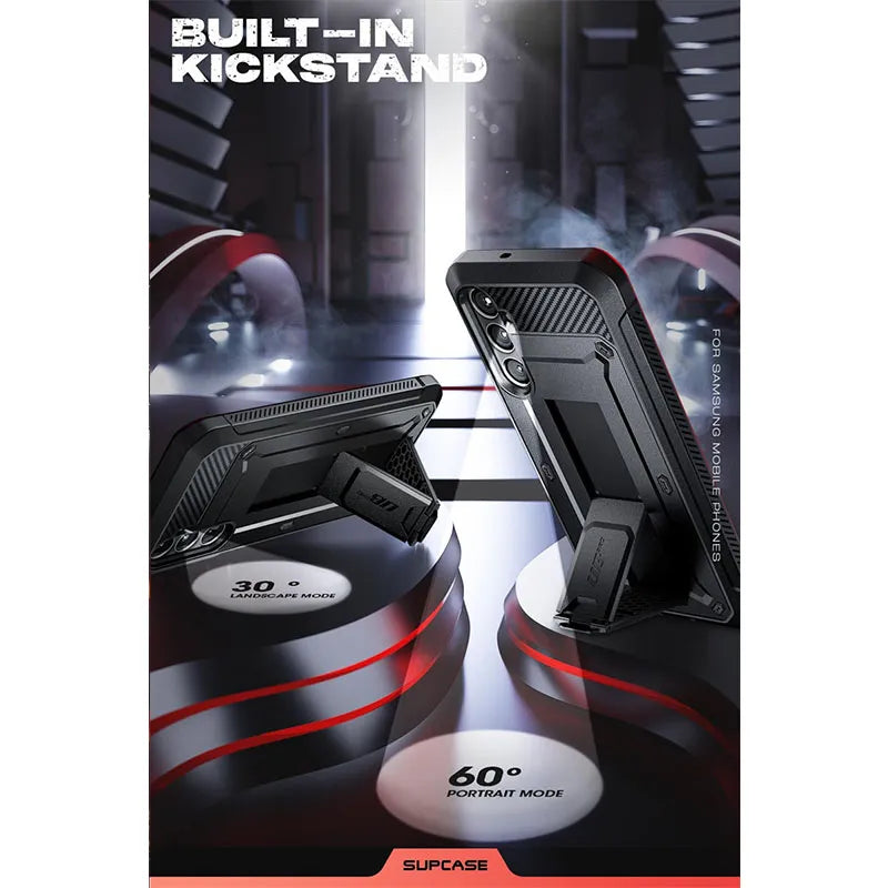 For Samsung Galaxy S23 FE Case (2023) UB Pro Full-Body Dual Layer Rugged Case WITH Built-in Screen Protector & Kickstand