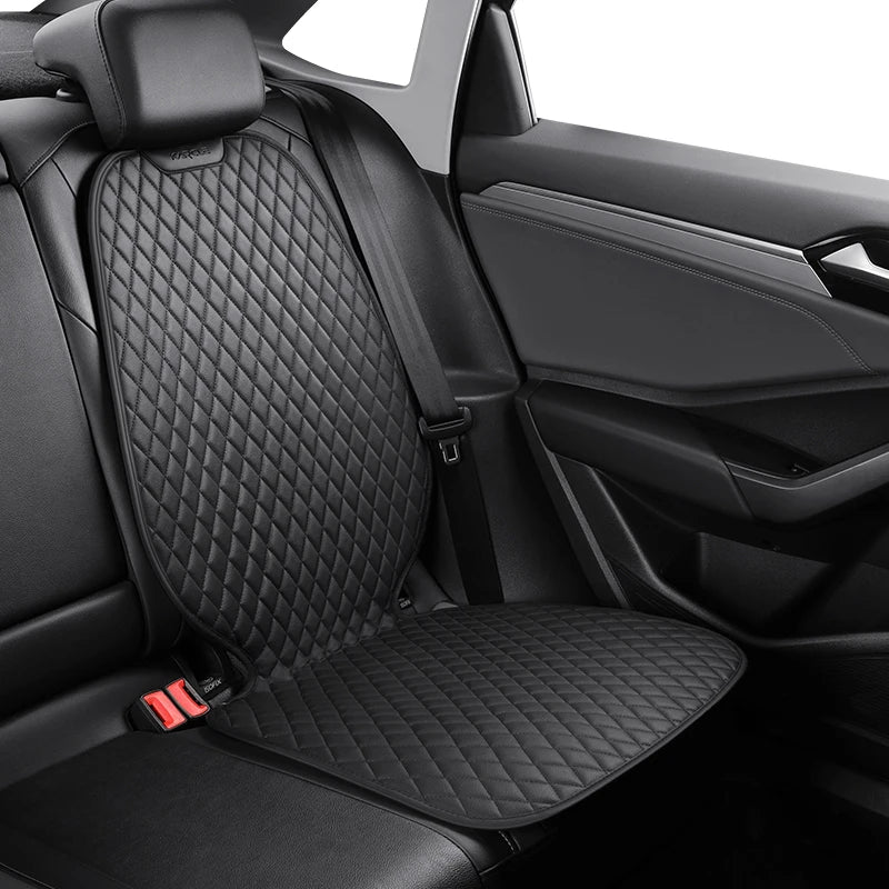 PU Leather Car Seat Protection Mat Car Seat Protector for Child Universal Car Safety Seat Mat Auto Security Rear Seat Covers