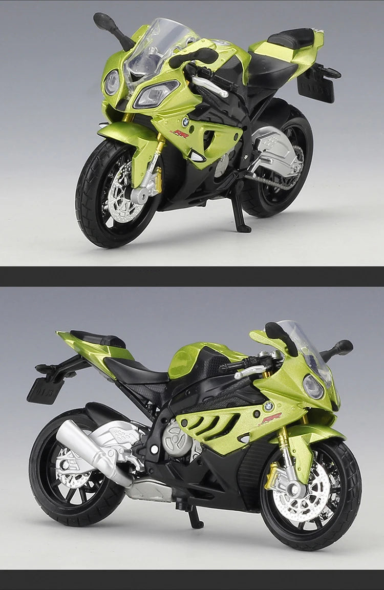 1 18 Scale BMW S1000RR Diecast Motorcycle Model