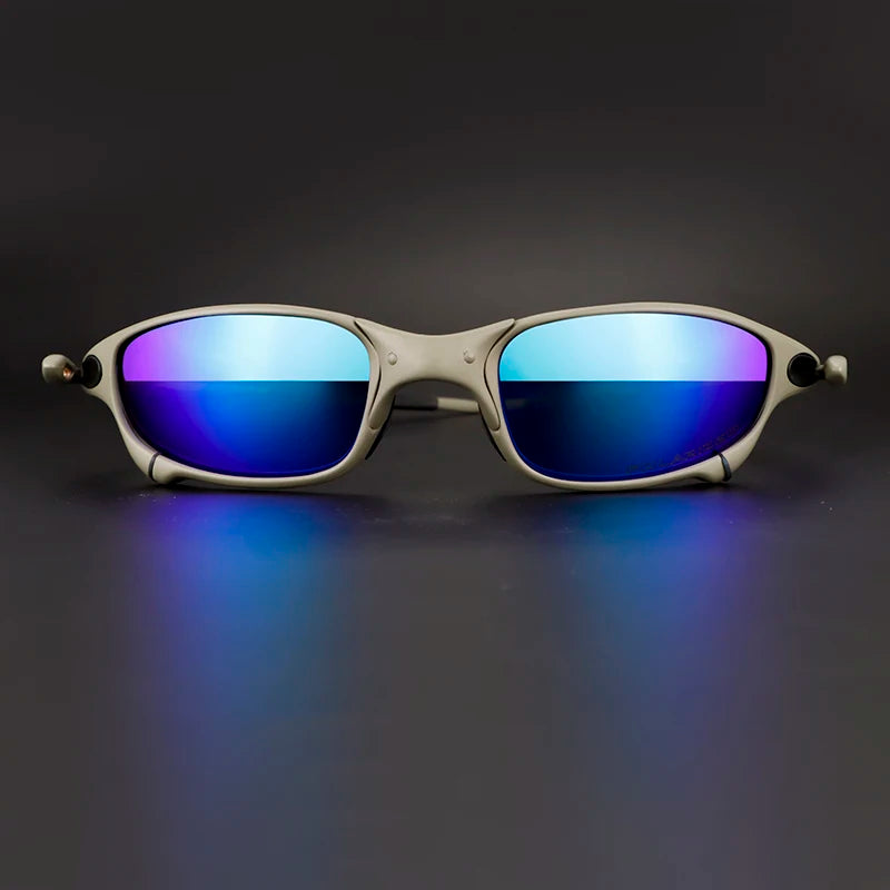 Polarized Metal Cycling Sunglasses UV400 Riding Eyewear