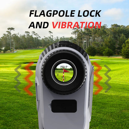 Golf Laser Rangefinder Outdoor Sport 6X Magnification Range Finder Monoculars Telescop Professional Golf Distance Meter