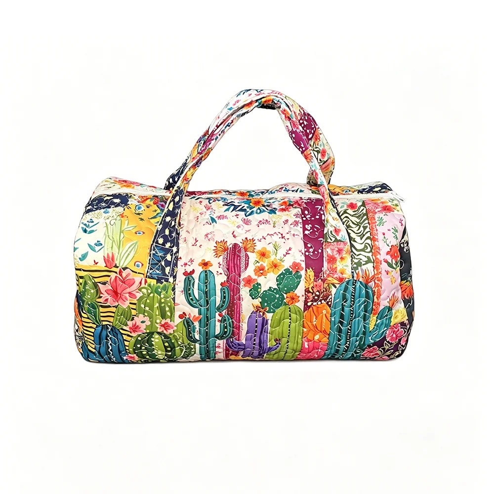 Vintage Bird Duffel Bag Goldfinch Floral Print Overnight Classic Art Style Travel Weekender Lightweight Gym Carry On Luggage