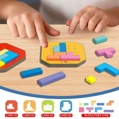 Montessori Children's Wooden Puzzle Toy 26 English Alphabet Number Animal Shape Cognition Educational Toys for Boys Girls Gift