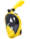Full Face Snorkel Mask Diving Mask Swimming Goggles For Adult Detachable Camera Mount 180 Panoramic View Safety Breathing System