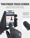 Windproof Waterproof and Warm Gloves for Outdoor Cycling in Autumn and Winter Touch Screen anti slip and Wear-resistant gloves