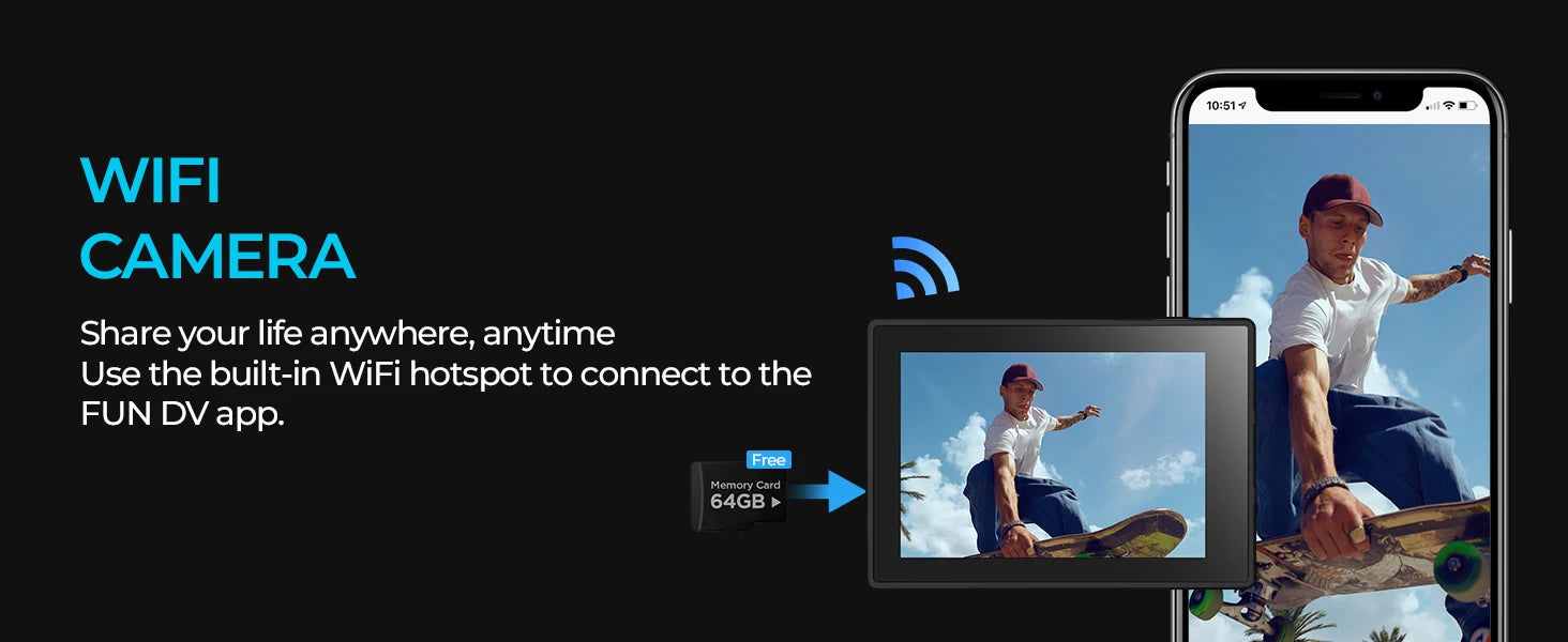 4K WiFi Sports Action Camera Mini Waterproof DV Camcorder Outdoor Sport Bicycle Helmet Video Recording Cam with Remote Control