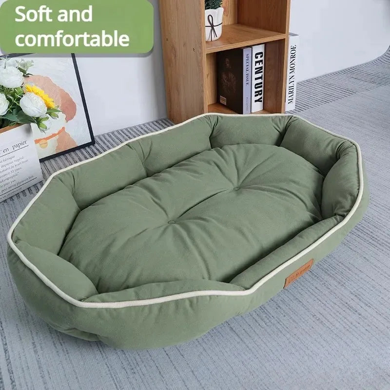 Fluffy Plush Pet Sofa Bed Cushion for Dogs and Cats