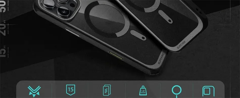 For iPhone 16 Pro Case with Camera Control Capture Button UB Mag Series Slim Protective  MagSafe Phone Case