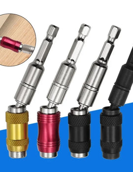 Electric Drill Hexagonal Handle Magnetic Quick Release Head Lengthening Connecting Rod Corner Bend Connecting Rod Lengthening
