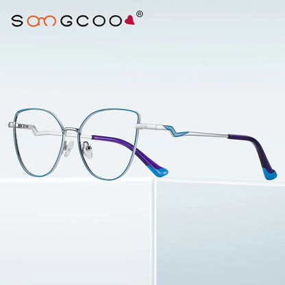 HONGMEI lunette Prescription glasses for women 's grade glasses Reading Eye in trend myopia Blue light filter 3043