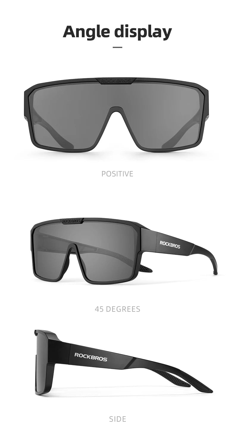 Polarized Cycling Glasses Set for Myopia Glasses UV400 Sun Protection Driving Fishing Hiking Cycling Eyewear Sunglasses