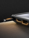 for Samsung Galaxy S24 S23 Ultra Case Bulit-in Screen Protector & Slide Camera Cover Phone Case with Kickstand Belt-Clip