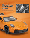 1:32 911 GT3 RS Alloy Diecast Racing Car Model Car Central Control Ornaments Auto Accessory Collect Present For Boys Toys
