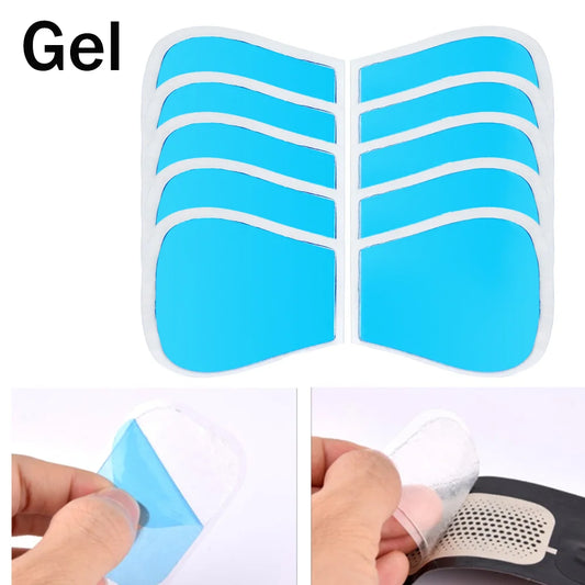 Gel Pads for Ems Neck Massager Exerciser Replacement Gel Patch Muscle Stimulator Sticker Gel Accessory No Host