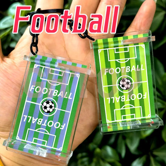 2026 Football Stadium 3D Keychain Soccer Fan Bag Charm Collectible