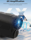 1000m Golf Rangefinder 650m Telescope with Flag-Lock Slope Pin Laser Distance Meter Hunting Outdoor
