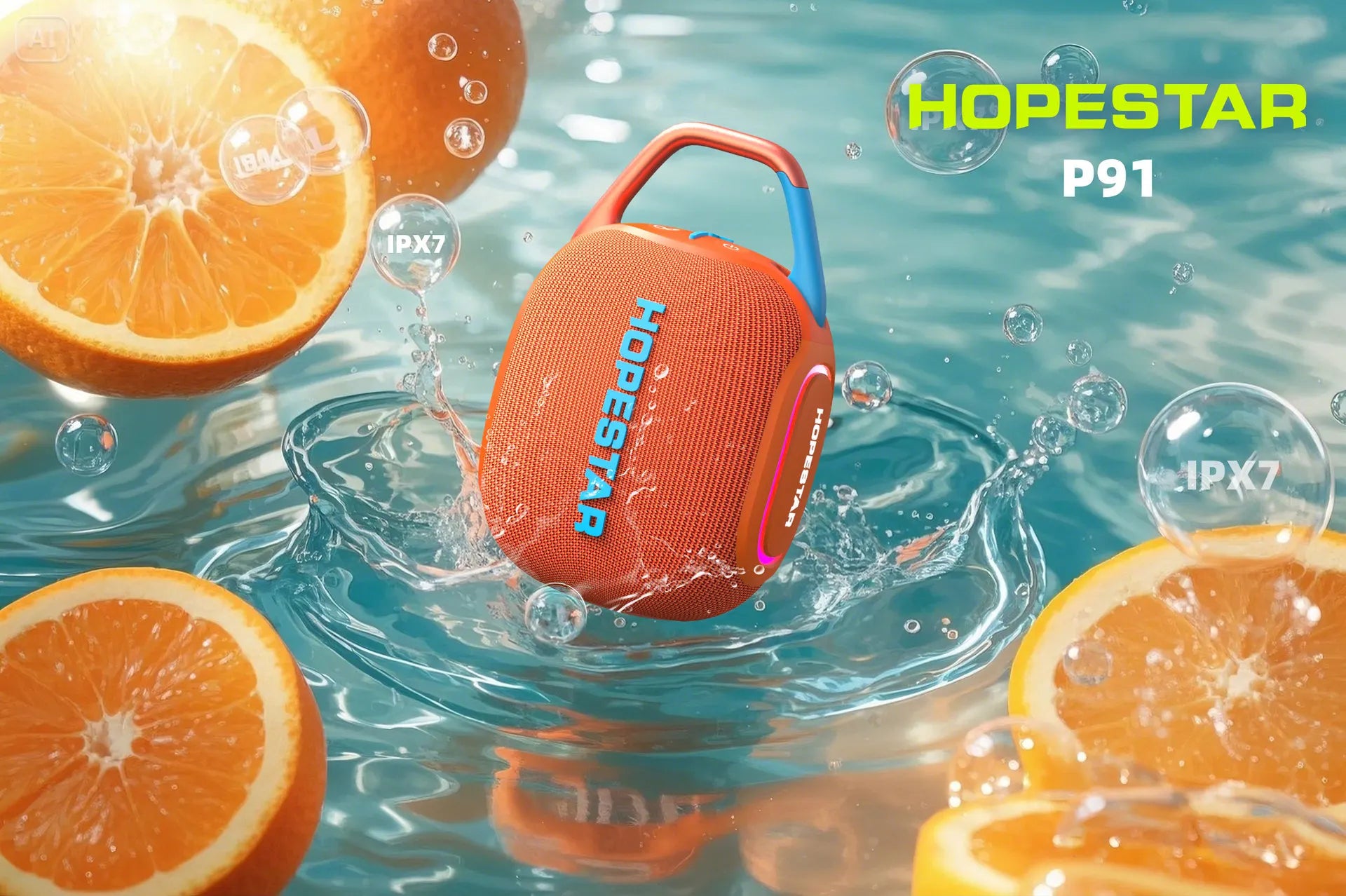 Waterproof Bluetooth Speaker Portable Wireless Outdoor Clip Speaker with TF Card Playback for Cycling Camping Clip5