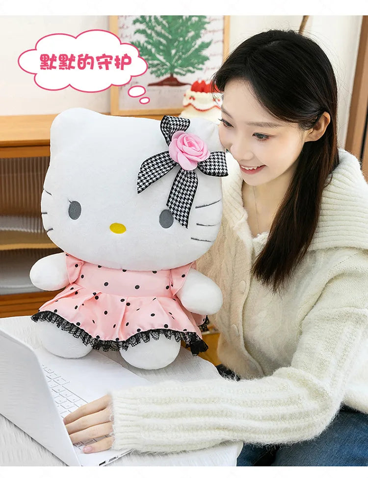 Cute Cat Character Plush Stuffed Doll Toy