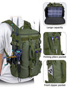 Large Capacity Fishing Gear Storage Backpack Fishing Bag Wet Dry Separation Splash-proof LUYA Bag Hiking Fishing Camping Packs