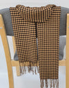 Classic lattice men soft shawl plaid scarves shawl wraps shawl neckerchief headband muffler