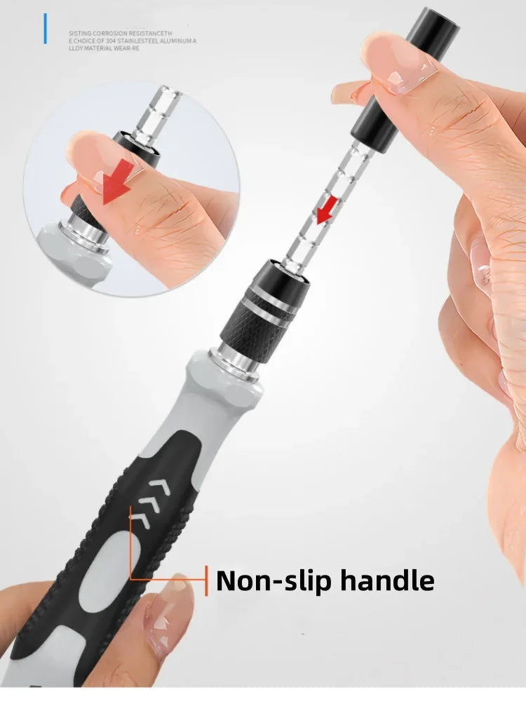 115 in 1  Precision Screwdriver Set Mini Repair Tool Kit for Computer Laptop Cell Phone PC MacBook Household Repair Tool