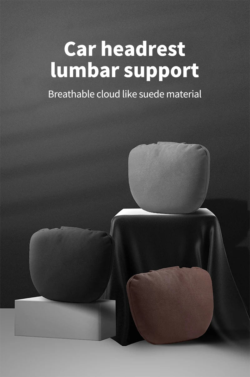 Memory Cotton Car Headrest Neck Support For Car Supplies Seat Class Soft Universal Adjustable Car Pillow Neck Rest Cushion