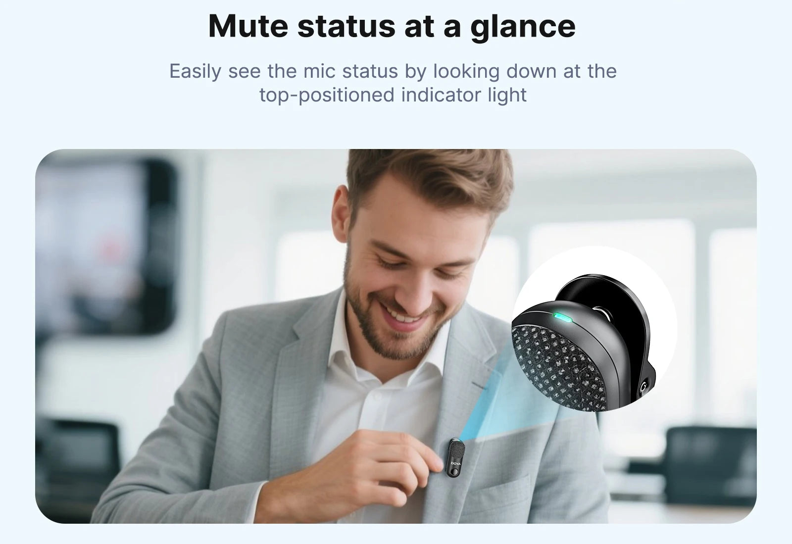 Magic Professional Wireless Lapel Microphone Shotgun/Desktop/Handheld Mic for iPhone Android Camera PC Video Recording