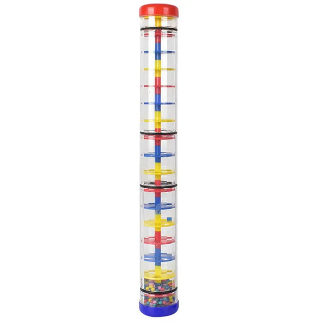 Rainmaker  Toys Rain Stick for Babies 0 6 12 Months  Rattles Toy Rainmaker Musical Instrument Montessori Sensory Toys