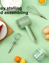 Automatic Egg Beater Electric Household Baking Cream Beater And Dough Beater Cake Mixer Cream Beater Mini Electric Wireless Hand
