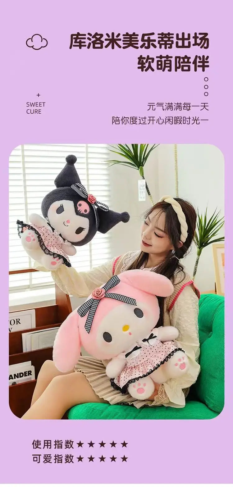 Cute Character Plush Stuffed Doll Hugging Pillow Toy
