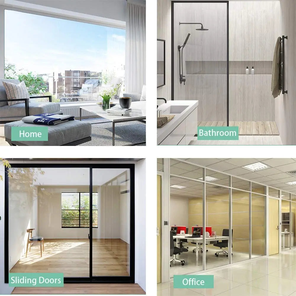 3 Metre Clear Safety & Security Window Film Anti Shatter Glass Protection Sticker Transparent Explosion-Proof Film Self-Adhesive