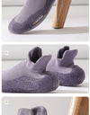 Silent Indoor Sports Shoes and Socks Gym Ultra Lightweight Shock Absorbent Breathable Anti Slip Soft Bottom Yoga