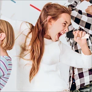 High Power Karaoke Bluetooth Speaker with Dual Microphone Boombox Portable 360 Stereo Surround Waterproof Wireless Subwoofer