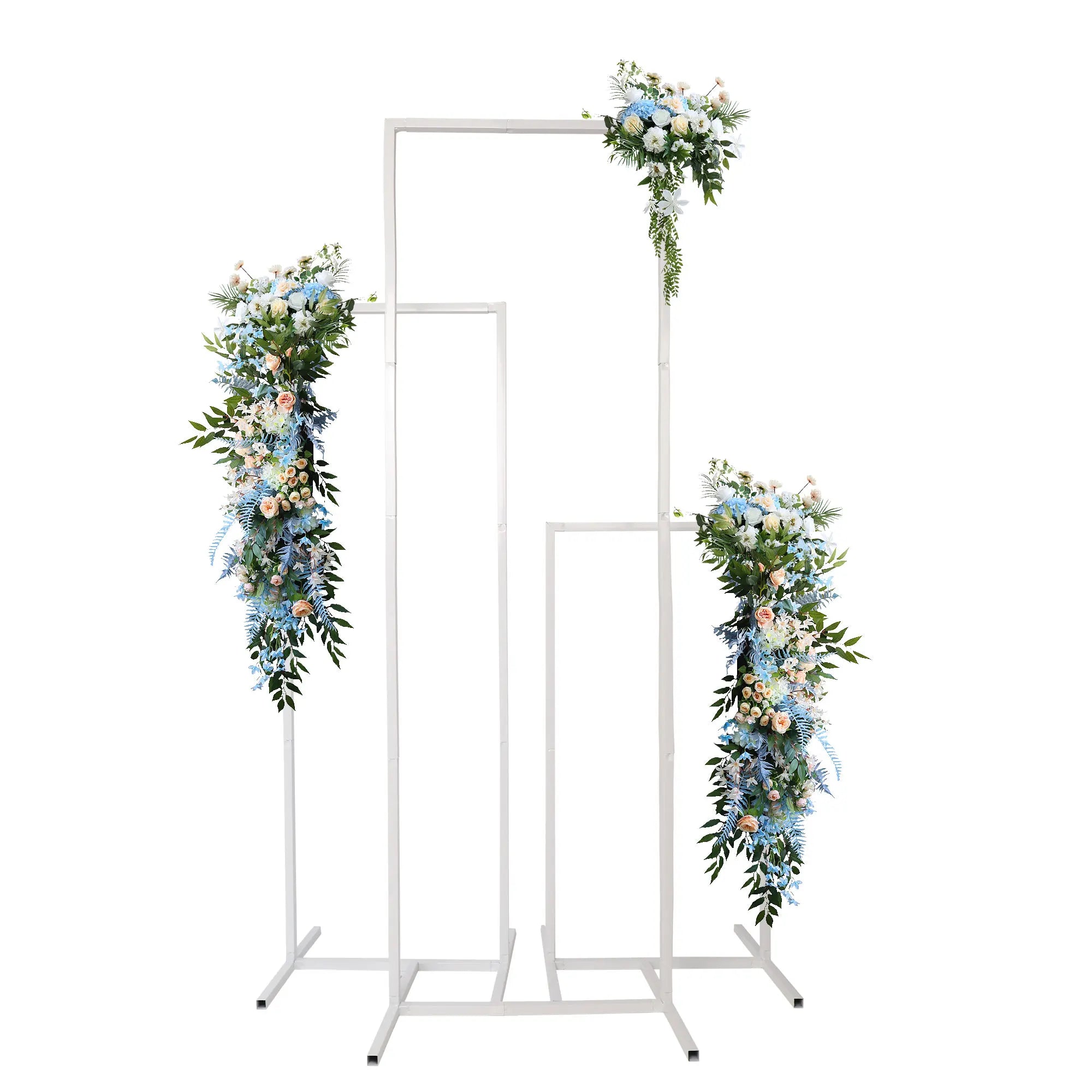 Wedding Arch Metal Iron Backdrop Stand Wedding Floral Decoration Props Birthday Party Balloon Arch Backdrop Stand  Shower