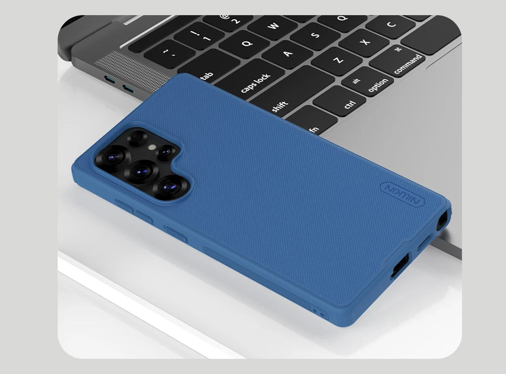 Frosted Shield Pro Case for Samsung Galaxy S26 Ultra / S26 Plus / S25 Ultra / S24 Ultra / S23 Ultra – Slim Full Coverage Protective Cover