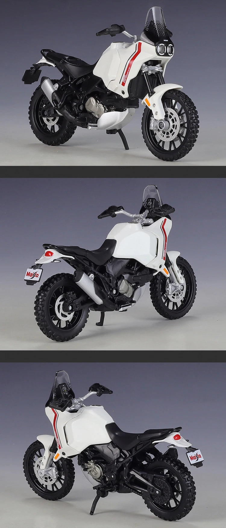 1 18 Scale Ducati Desert X Diecast Motorcycle Model