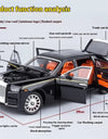 1:18 Rolls Royce Phantom Alloy Diecast Model Car Metal Large Games For Mother Birthday Gifts  Boy Collection Hobby